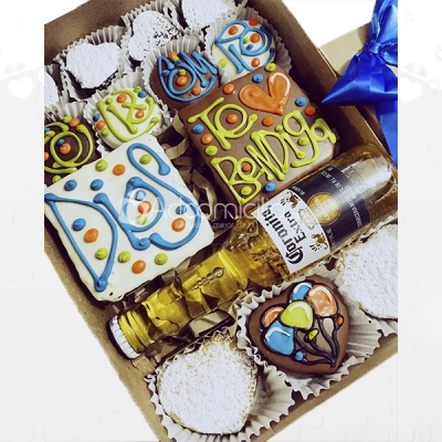 Alfajores y Cerveza para San Valentín a Domicilio en Cali Pedido Con Un Día De Anticipación