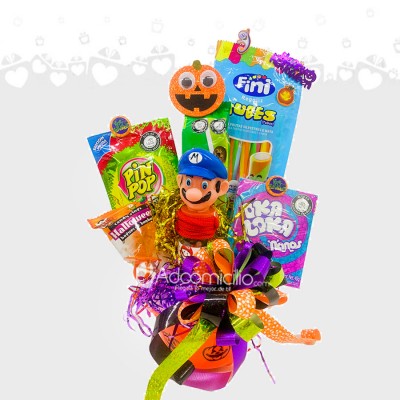 Ancheta Con Dulces Para Halloween A Domicilio En Cali 