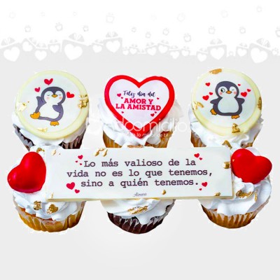 Cupcakes Para Amor Y Amistad X6 A Domicilio En Medellín Pedido Con 1 Día De Anticipación
