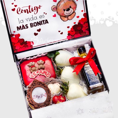 Chocolates San Valentin Placer Intenso Regalo A Domicilio En Medellin  Pedido Con Un Dia De Anticipación