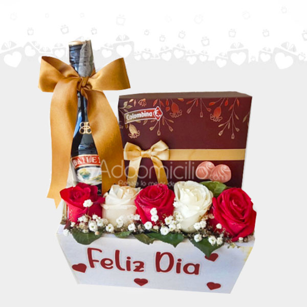 Regalo Con Baileys Y Rosas Para El Día De La Madre A Domicilio En Popayán Pedido Con 1 Día De Anticipación  