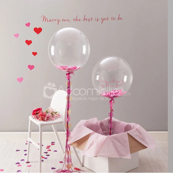 Usted es mi Hermosa Flor Globos con helio a domicilio en Bogota Pedido con 1 día anticipado 