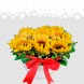 Caja De Girasoles x 9 Unidades Para Mamá A Domicilio En Cali