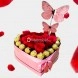 Corazón De Chocolates Y Rosas Para San Valentín A Domicilio En Medellín 