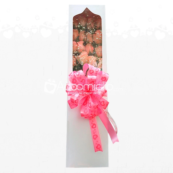 Dia De La Madre Caja De Rosas x 24 A Domicilio En Cartagena