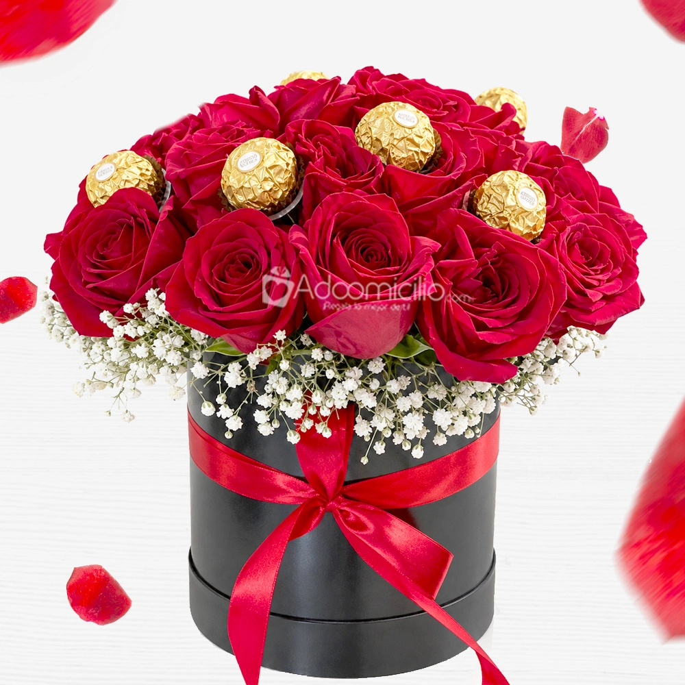 Rosas Con Chocolates Para Amor Y Amistad A Domicilio En Barranquilla 
