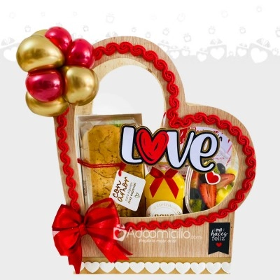 Desayuno Sorpresa Love Para Amor Y Amistad A Domicilio En Medellín Pedido Con Dos DíasDe Anticipación 