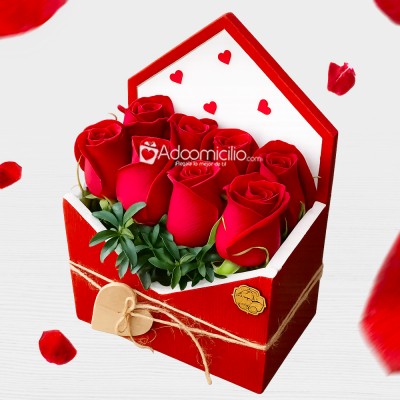 Rosas Para San Valentín A Domicilio En Bogotá Pedido Con Un Día De Anticipación 