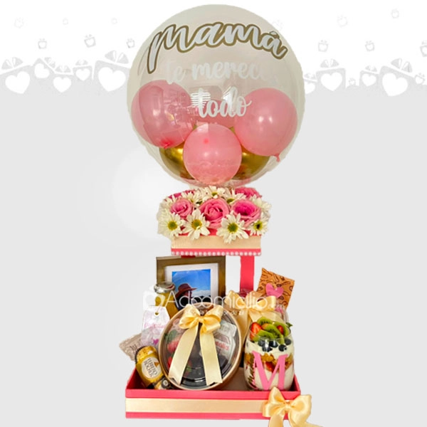 Desayuno Sorpresa Con Flores Para Mamá A Domicilio En Cartagena 