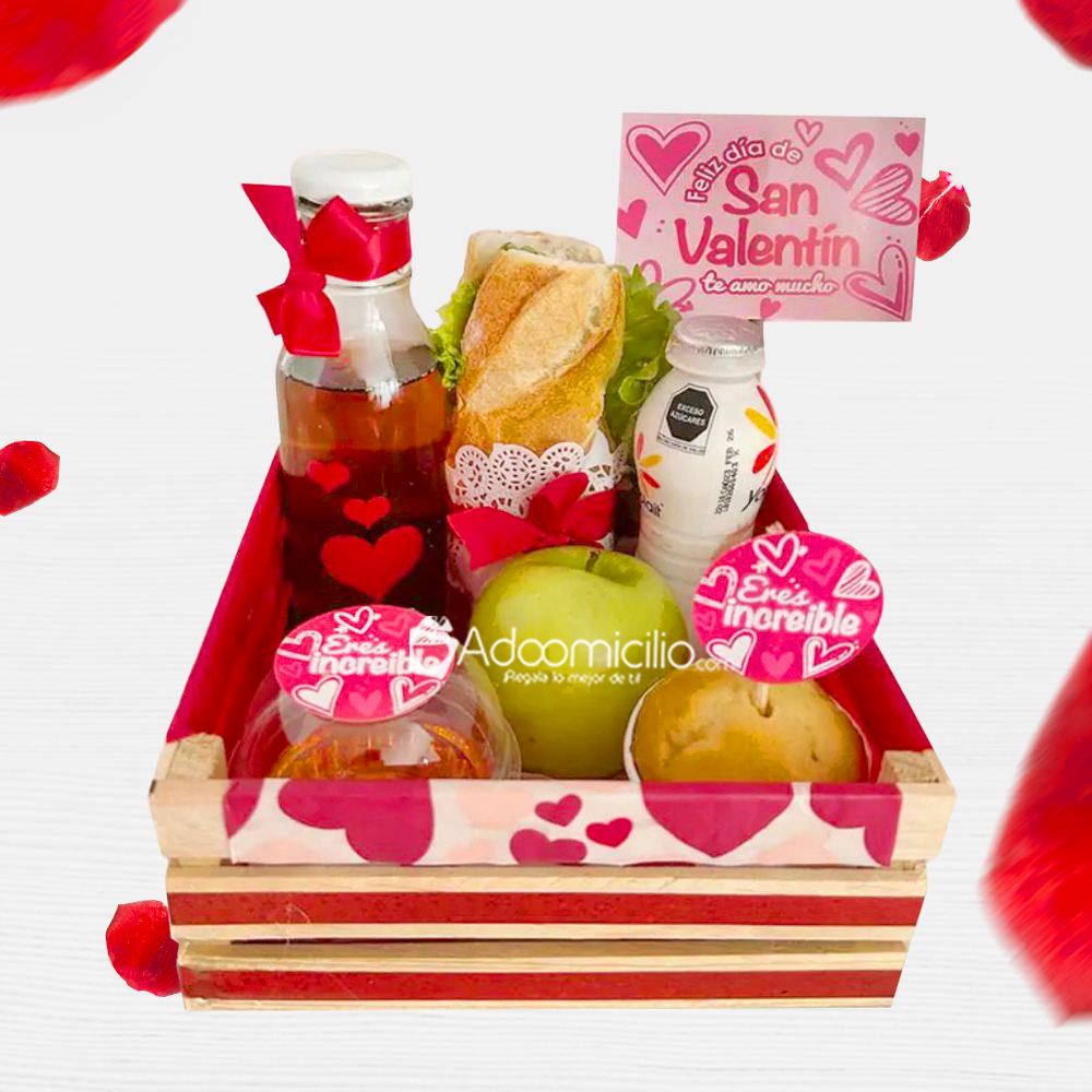 Desayuno Sorpresa De San Valentín Para Hombre A Domicilio En CDMX Pedido Con Un Día De Anticipación 