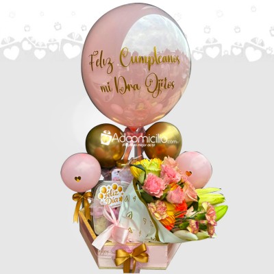 Desayuno Sorpresa Con Flores A Domicilio En Villavicencio Pedido Con Un Día De Anticipación 