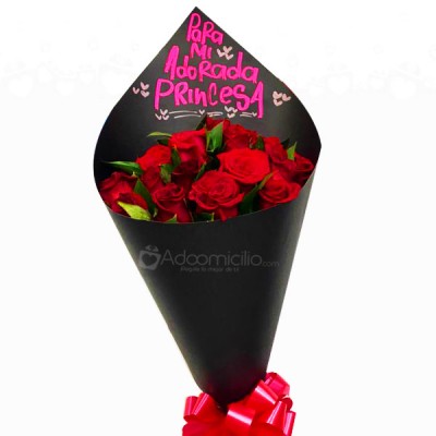 Bouquet x24 Rosas Para Mi Princesa En Villavicencio