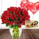 Flores Cali Rosas globos y chocolates de amor 