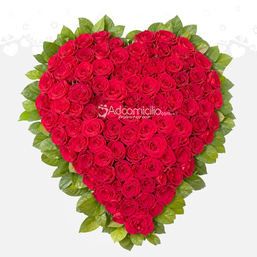 Arreglo Fúnebre Con Rosas En Forma De Corazón A Domicilio En Cali 