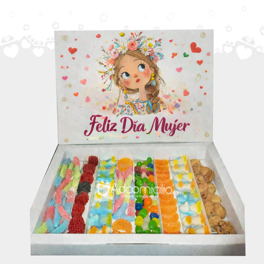 Regalo De Gomitas Para El Día De La Mujer A Domicilio En Bogotá Pedido Con Un Día De Anticipación 